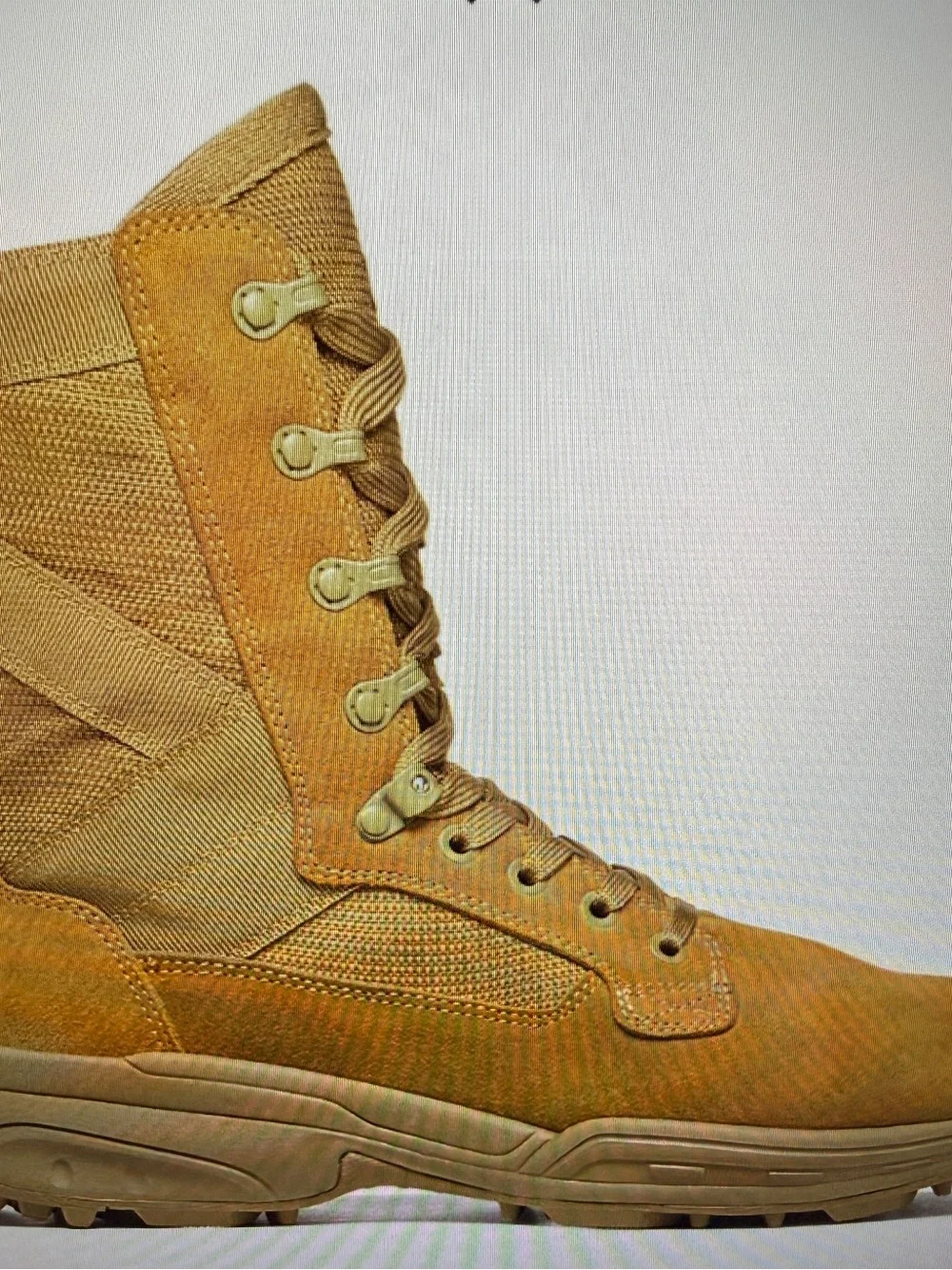 Garmont Tactical Men's Desert Tan Combat Boots-Brand New 13M